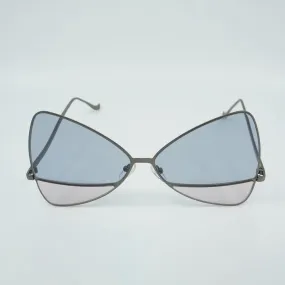 Cathy Metal Full Frame Two Tone Sunglasses