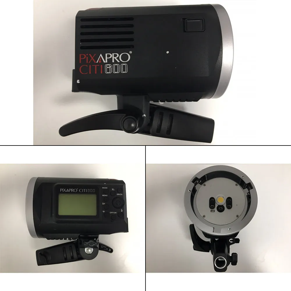 CITI600 Manual Studio Flash Bowens Mount (Godox AD600BM) - Condition OK
