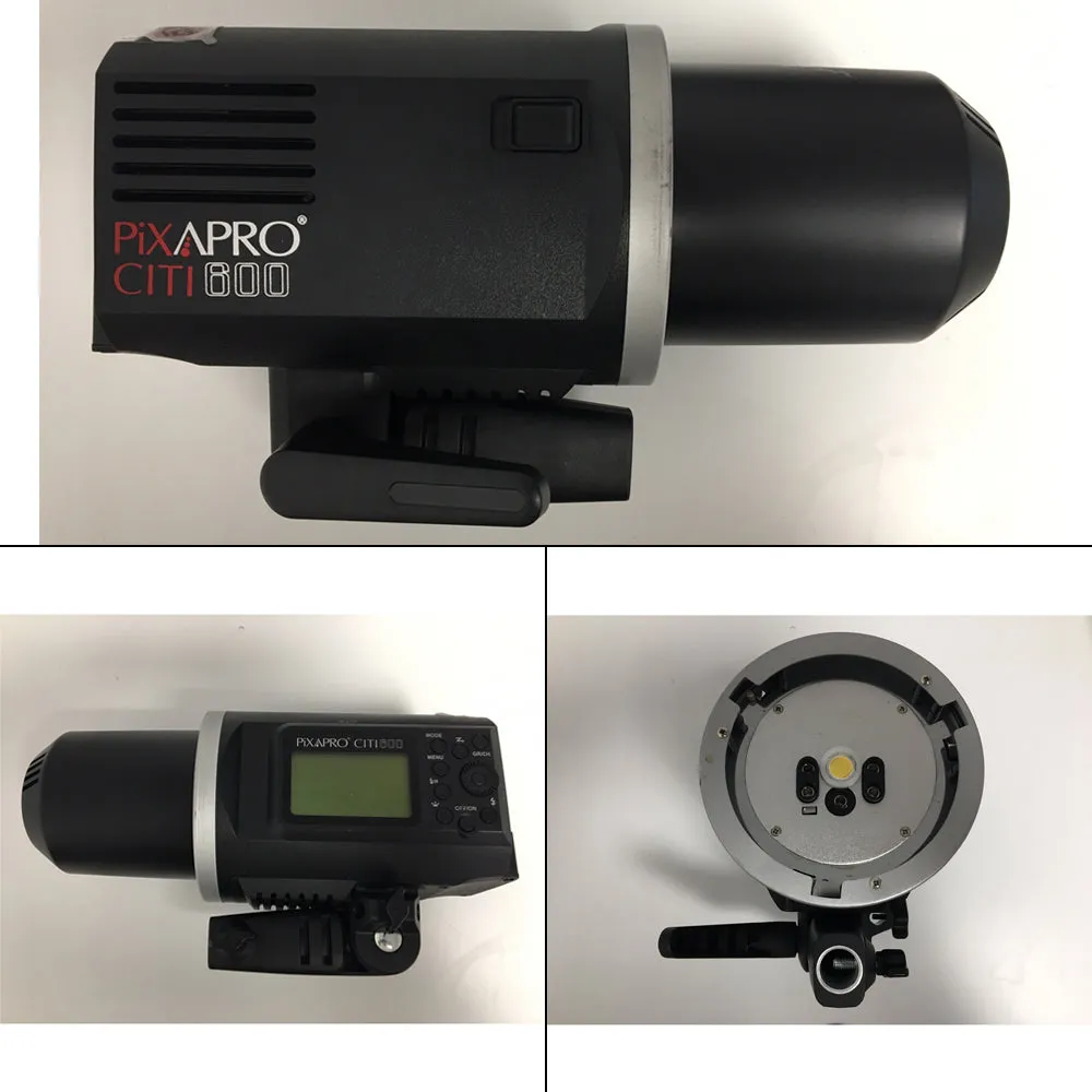 CITI600 Manual Studio Flash Bowens Mount (Godox AD600BM) - Condition OK