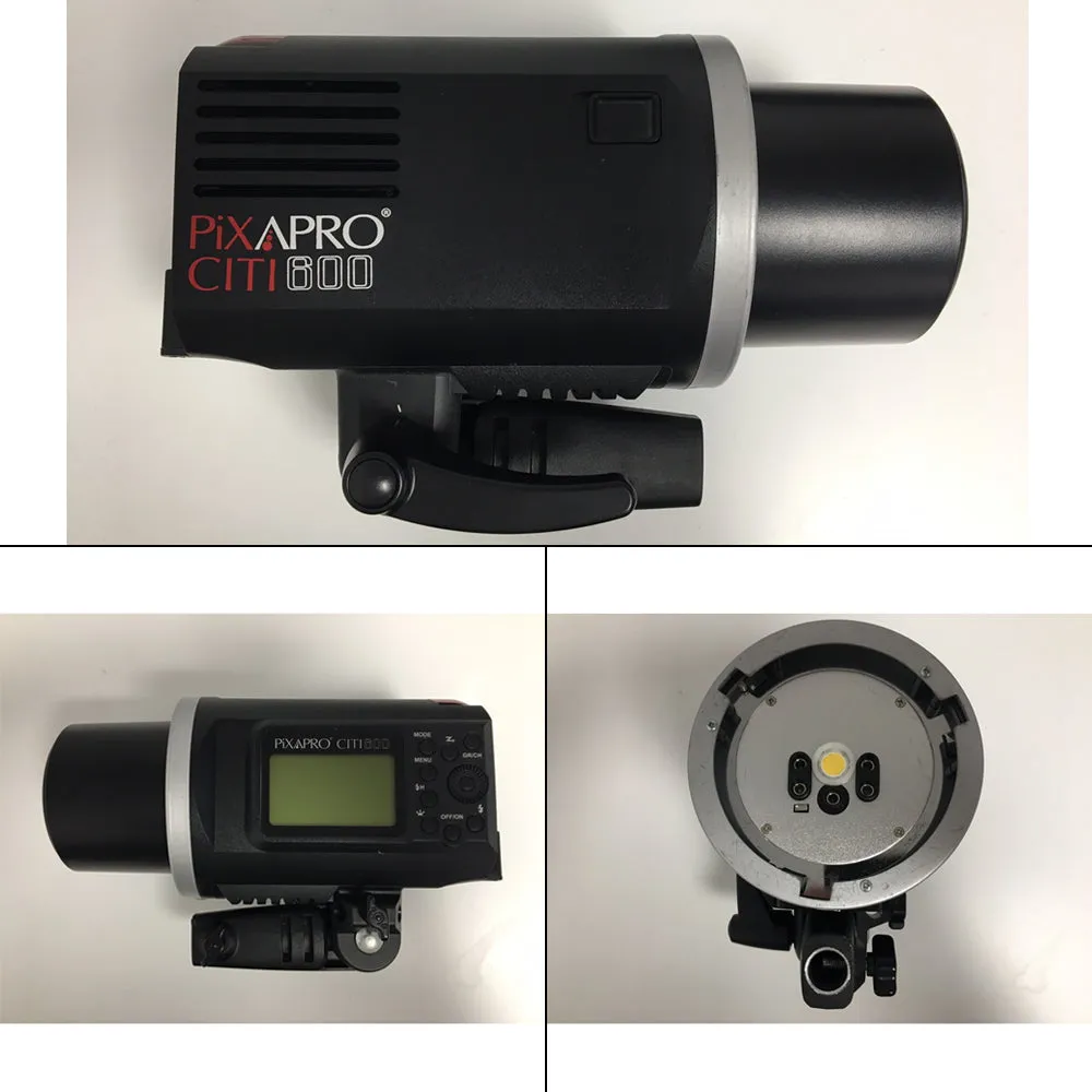 CITI600 Manual Studio Flash Bowens Mount (Godox AD600BM) - Condition OK