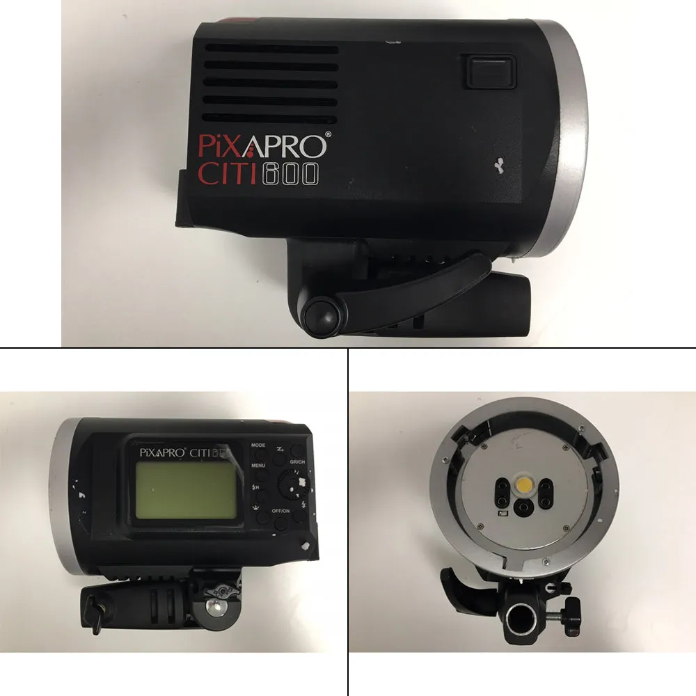 CITI600 Manual Studio Flash Bowens Mount (Godox AD600BM) - Condition OK