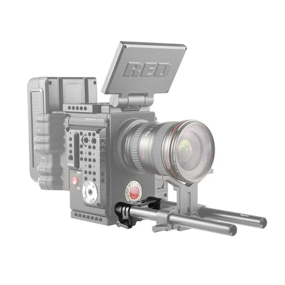 [CLEARANCE] SmallRig Dual 15mm Rod Clamp Bracket with 1/4"-20 Mounting Threads, 2 Locking Levers for Camera Lens Support, Follow Focus System, Matte Box and Zoom Motor 1943