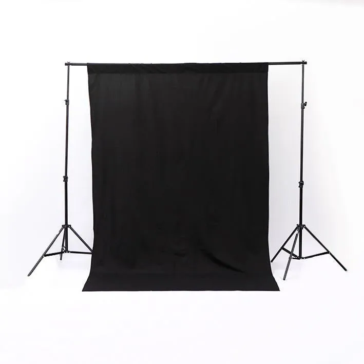 Complete Photography & Videography Kit with 3 Cotton Muslins Backdrop - Bundle