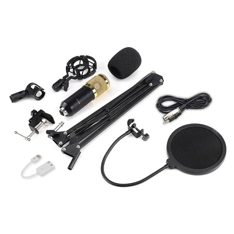 Condenser Microphone Bundle BM 800 Mic Set for stu dio Recording
