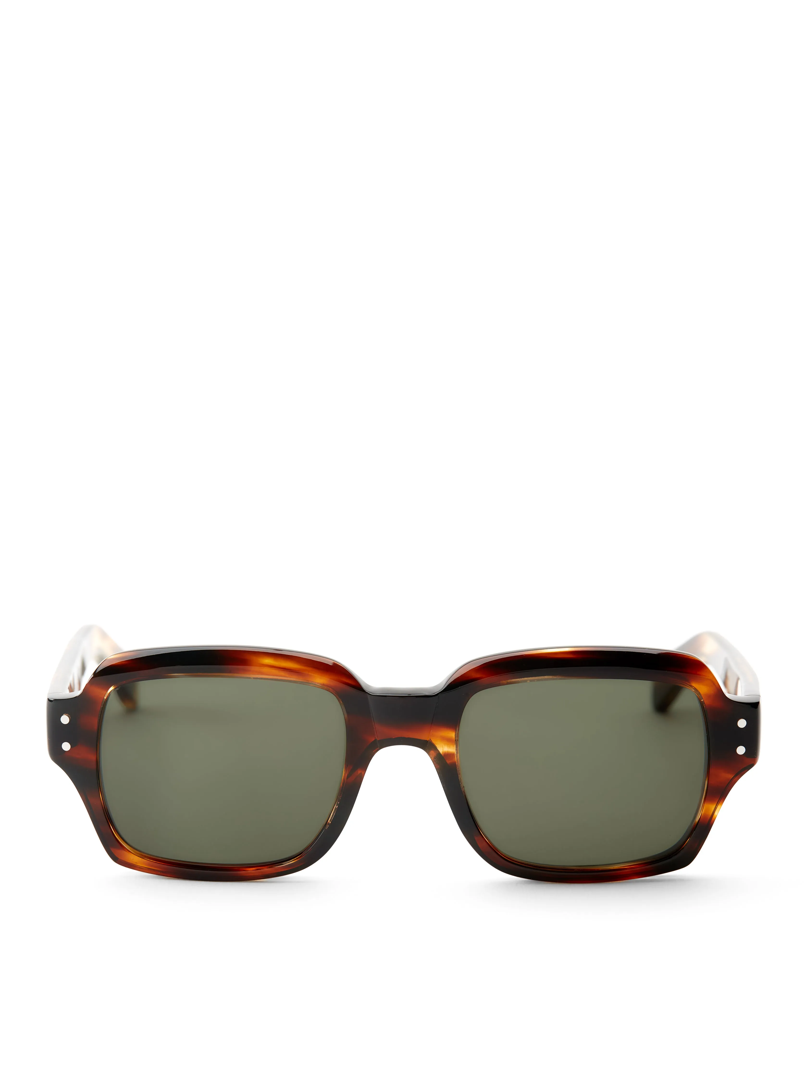 Cubitts x Oliver Spencer Conduit Sunglasses Chocolate Tortoiseshell
