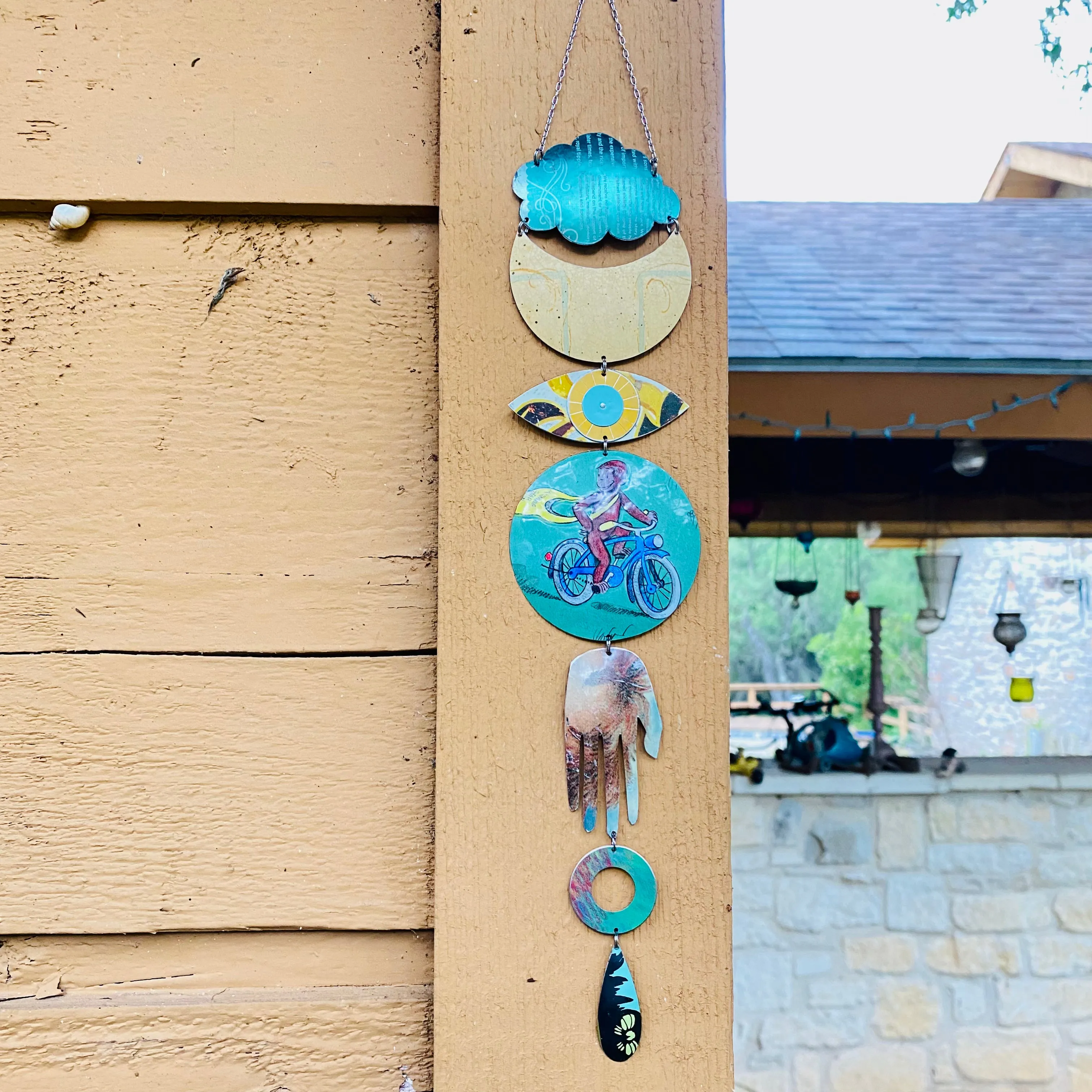 Curious George Protective Eye Talisman Wall Hanging