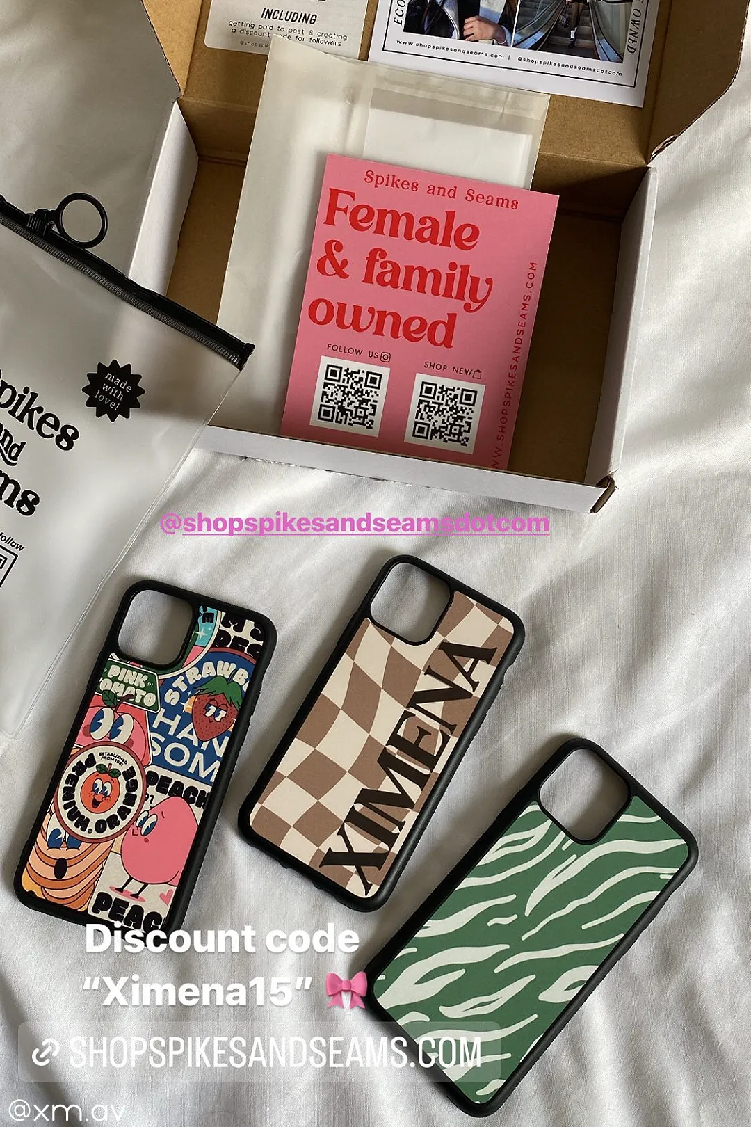 Custom Brown Checkered iPhone case