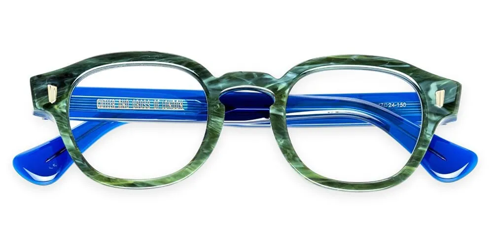 Cutler and Gross 9290 A5 Emerald Marble On Ink Colour Studio