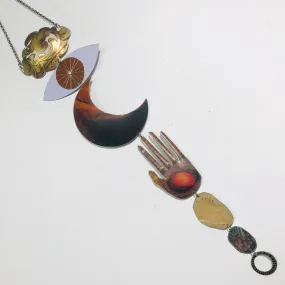 Dark & Milk Chocolate with Nut Protective Talisman Wall Hanging