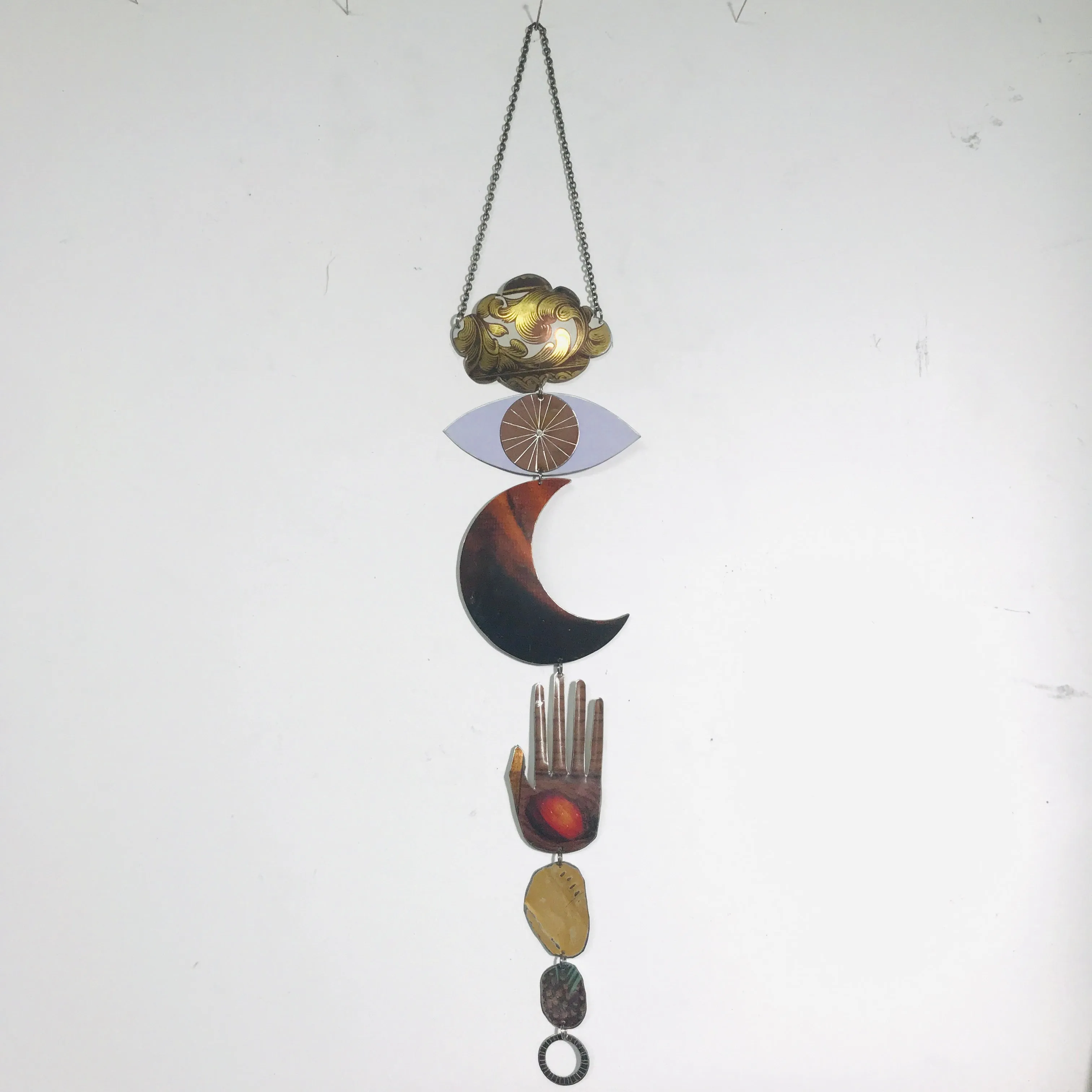 Dark & Milk Chocolate with Nut Protective Talisman Wall Hanging