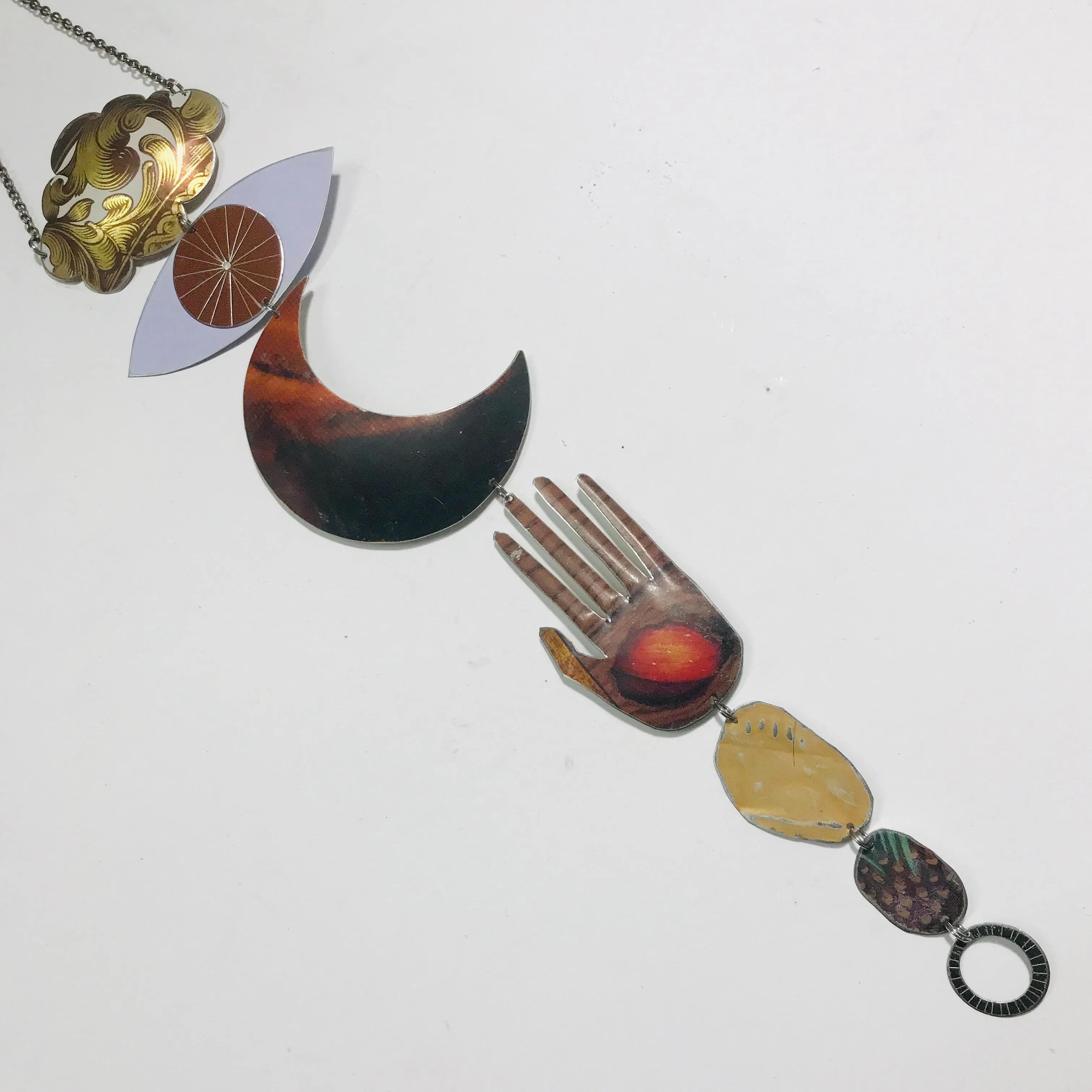 Dark & Milk Chocolate with Nut Protective Talisman Wall Hanging