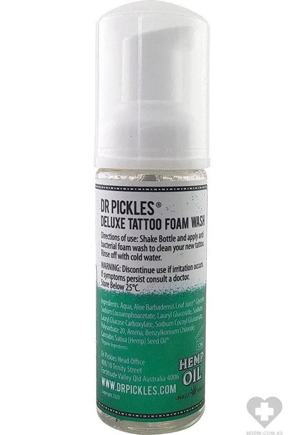 Deluxe Antibacterial | TATTOO FOAM WASH [DAMAGED]**