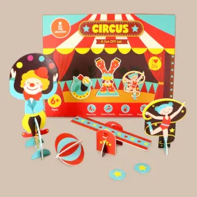 DIY Circus 3D Activity Box  - 6 Years 