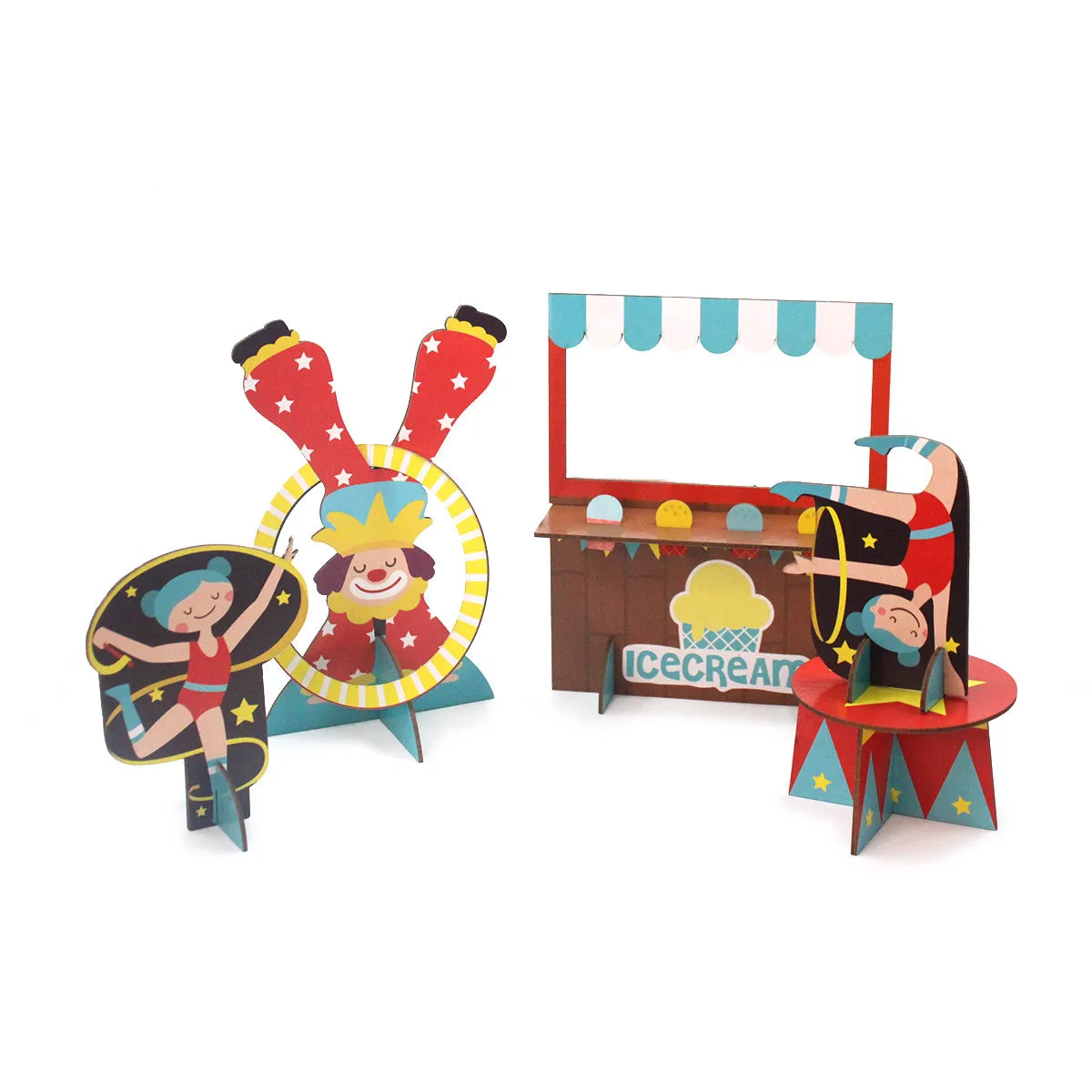 DIY Circus 3D Activity Box  - 6 Years 