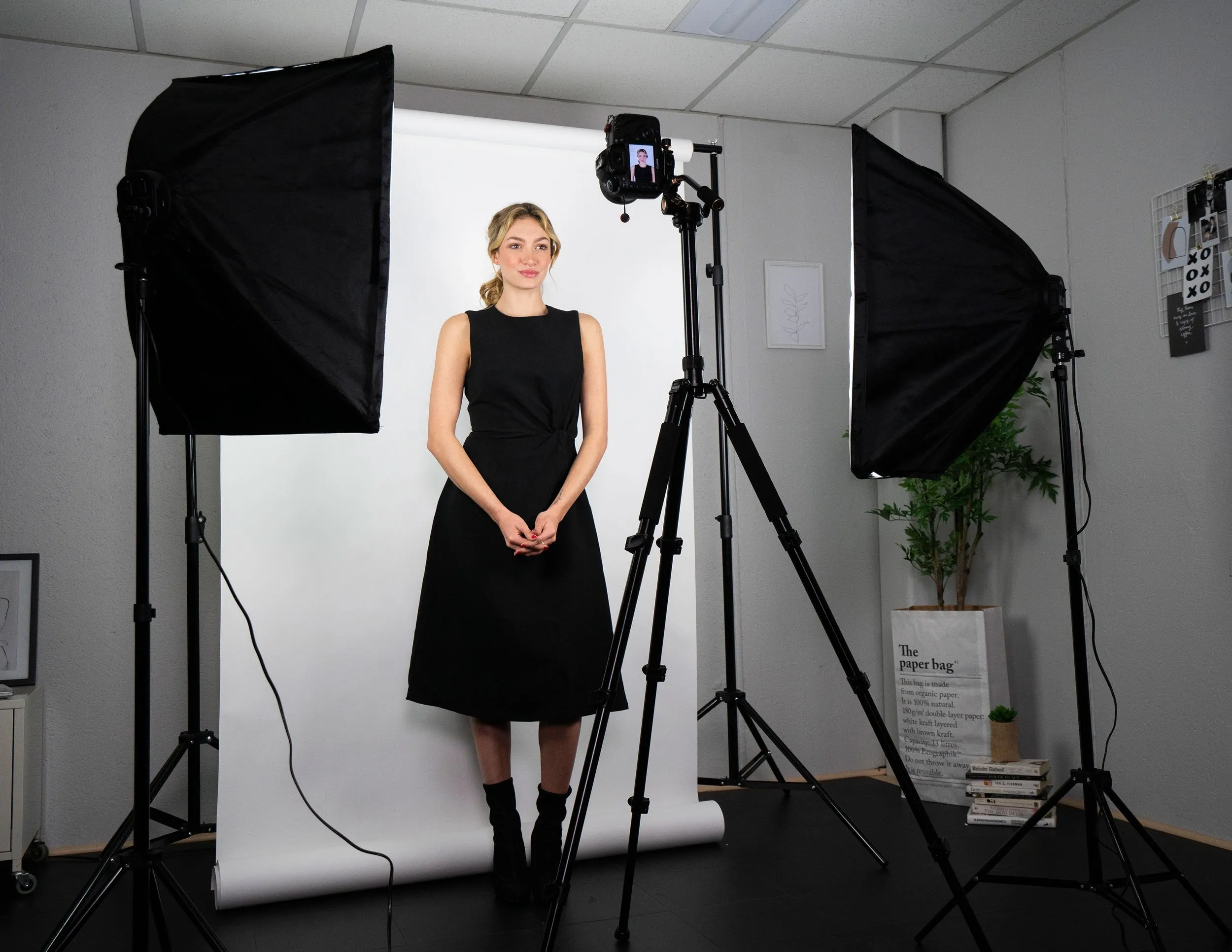 DIY Corporate Headshots Photography Lighting 'LINKEDIN' Kit - Bundle