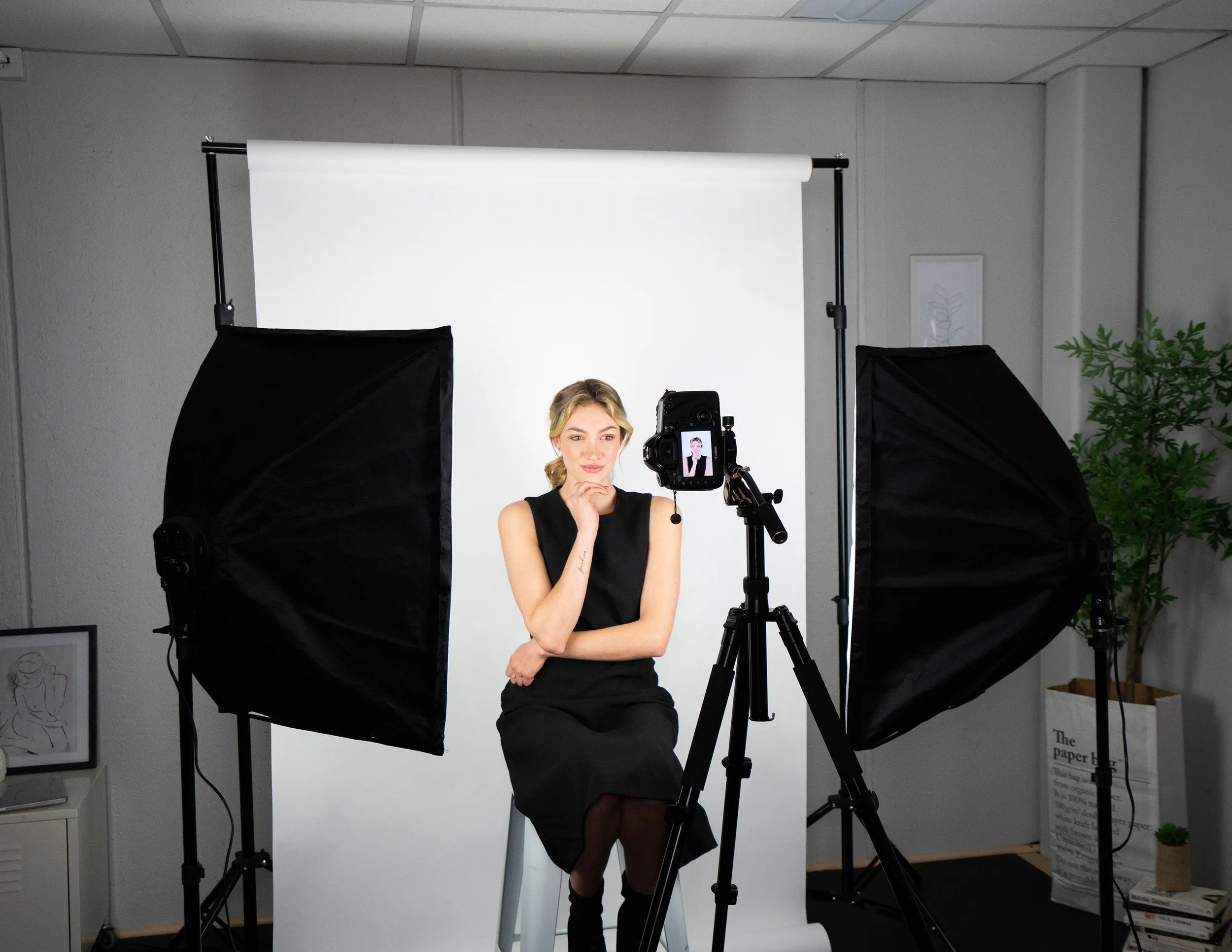DIY Corporate Headshots Photography Lighting 'LINKEDIN' Kit - Bundle