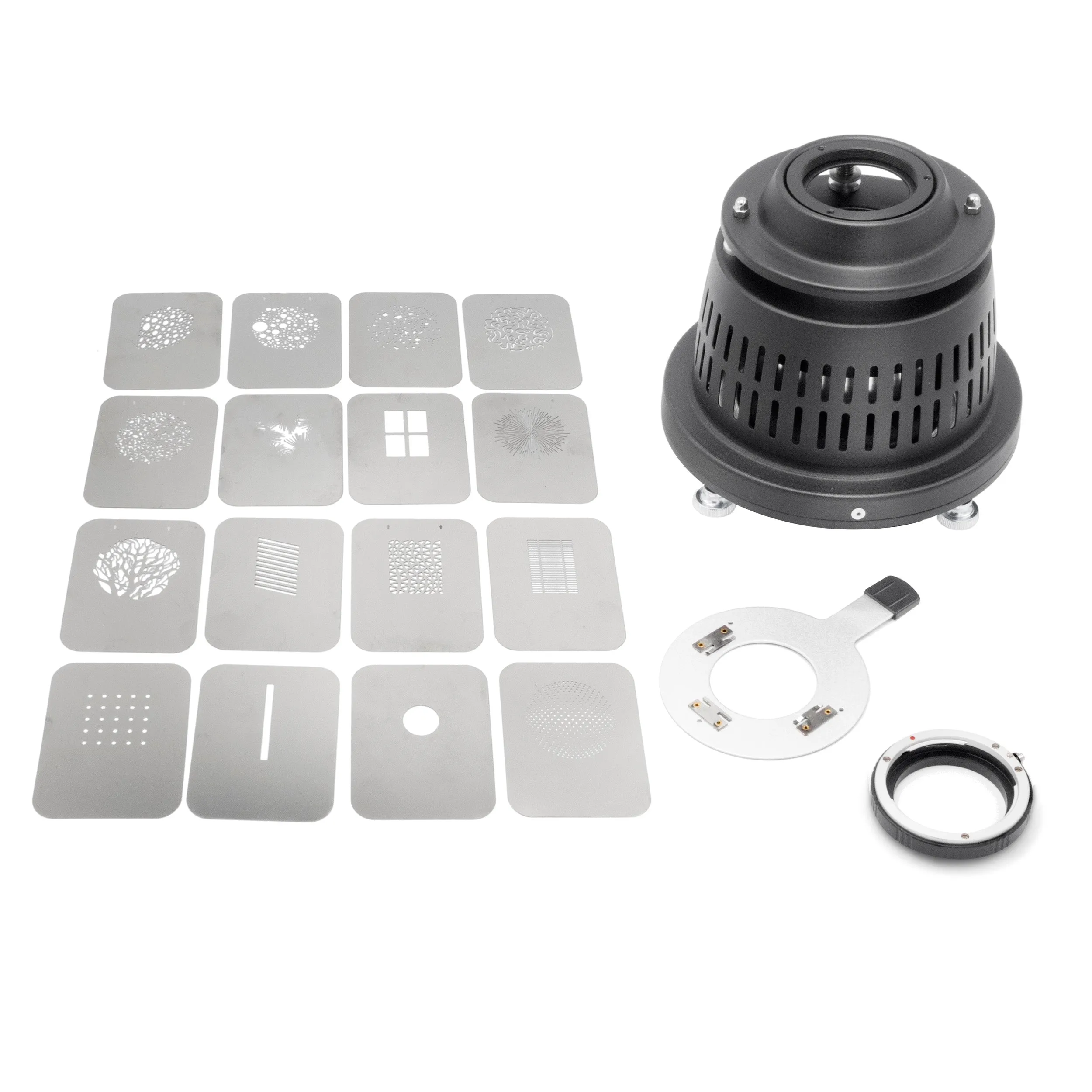 EF-Mount Optical Snoot Spot Projector II with Canon EF