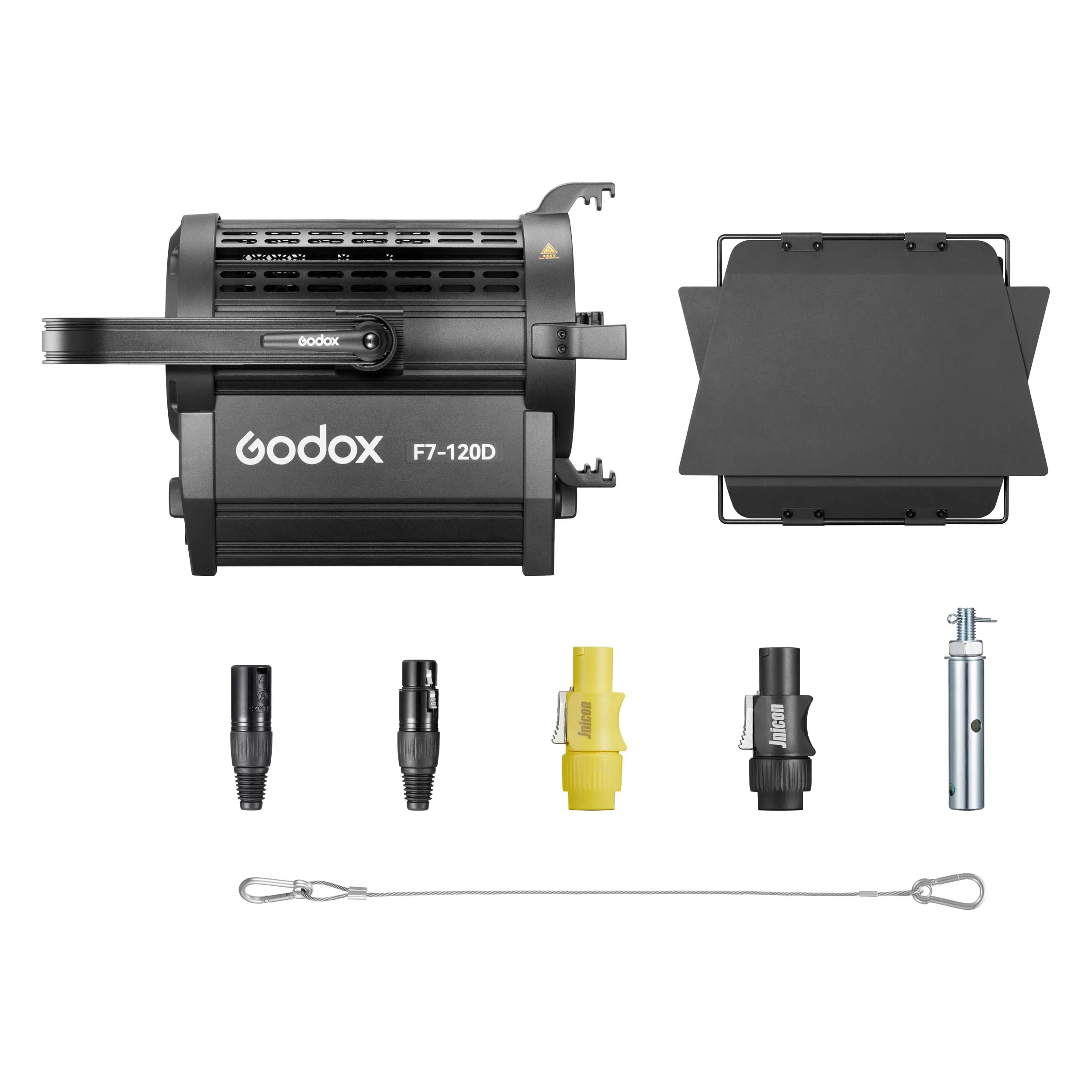 F7-120D Daylight-Balanced LED Fresnel Head K1 Kit - For Overhead Usage (SPECIAL ORDER)