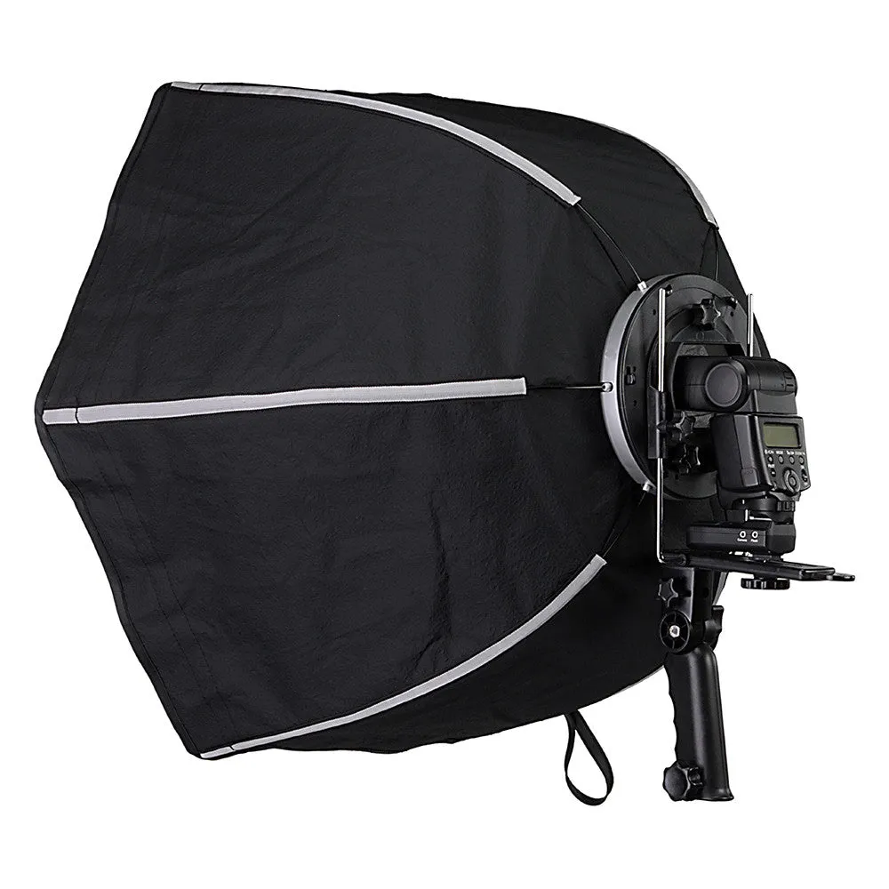 Fotodiox F60 Quick-Collapse Flash Softbox - 60cm (24in) Hexagon for Flash / Speedlight