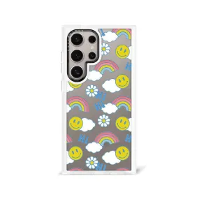 Galaxy S24 Ultra Hi There! Rainbow Phone Case