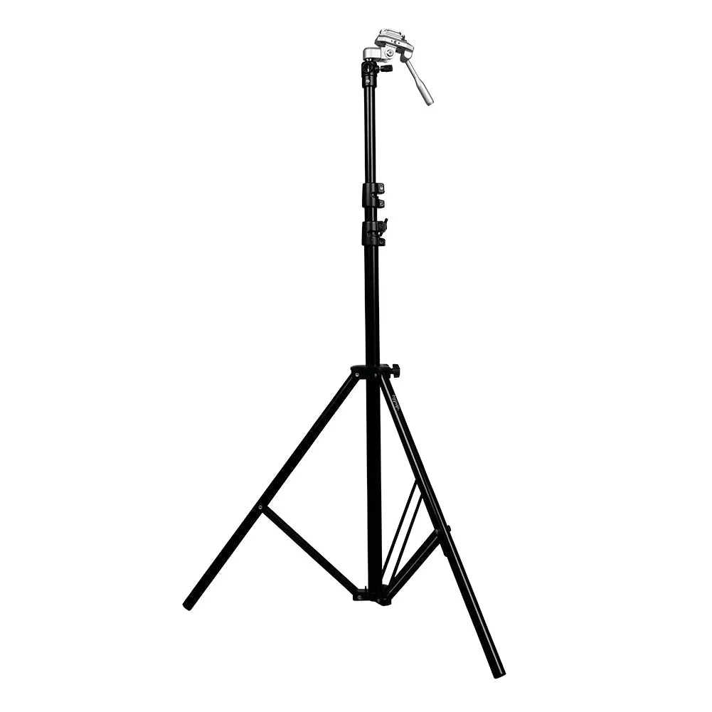 Geartree Panoramic Pan/Tilt Roll Ball Head With 260cm Light Stand Kit