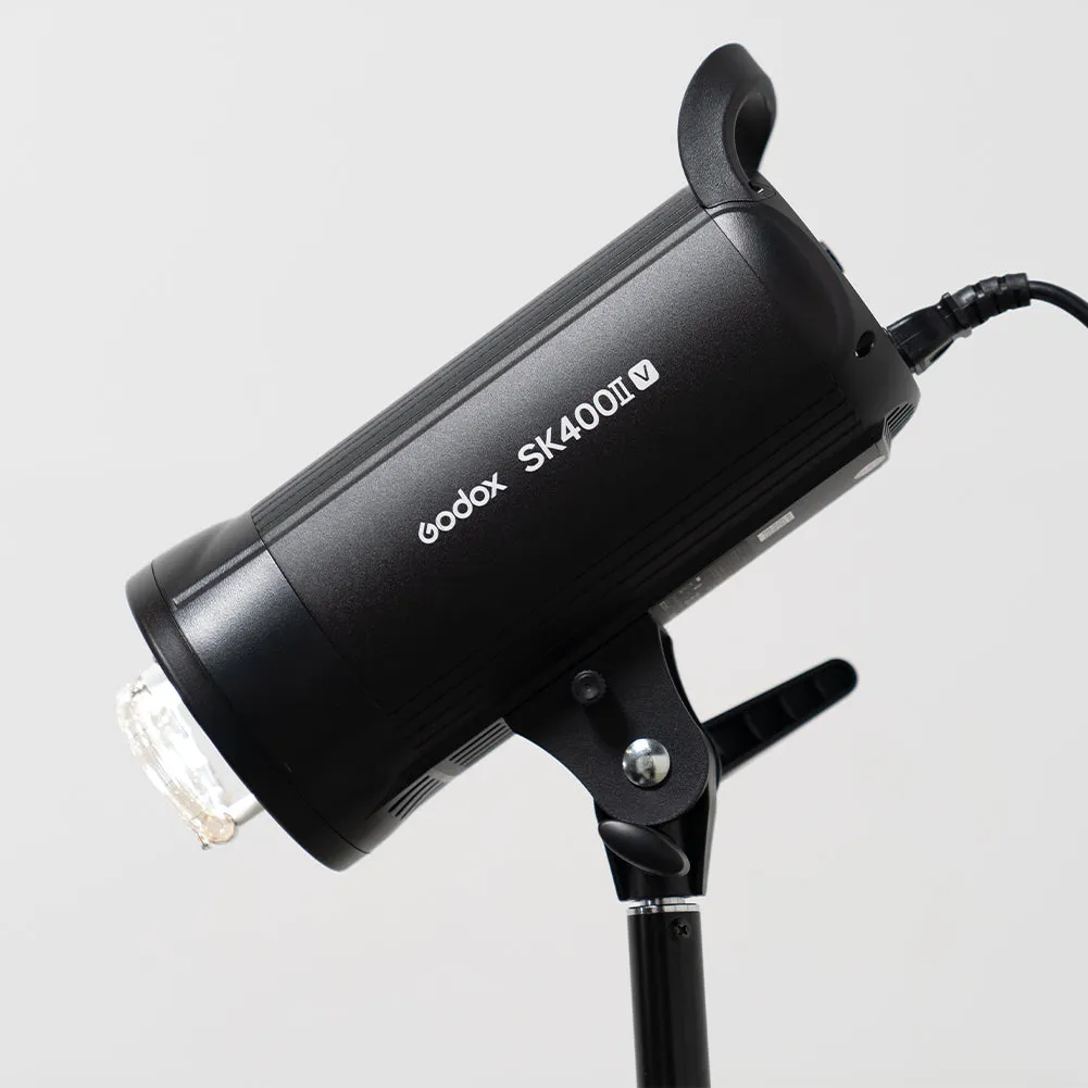 Godox SK400II-V 400W Studio Flash Strobe Head with LED Modelling Lamp (Bowens)