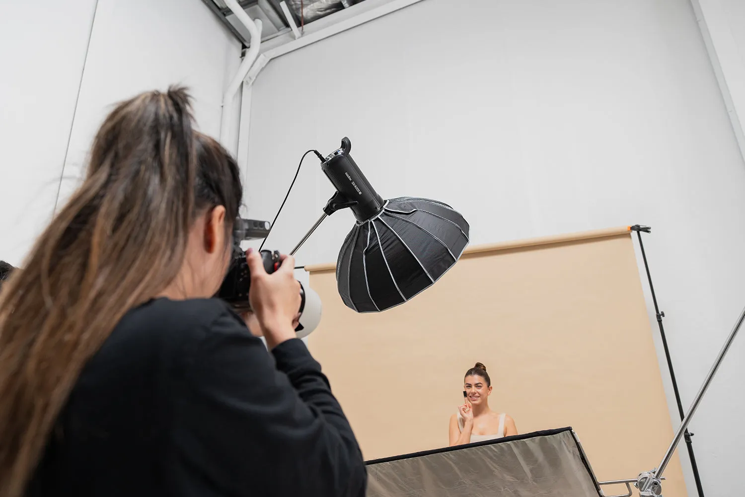 Godox SK400II-V 400W Studio Flash Strobe Head with LED Modelling Lamp (Bowens)