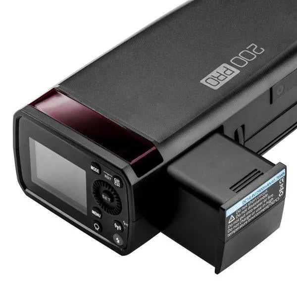 Godox Witstro AD200Pro 200W Cordless Portable Outdoor TTL Flash Strobe