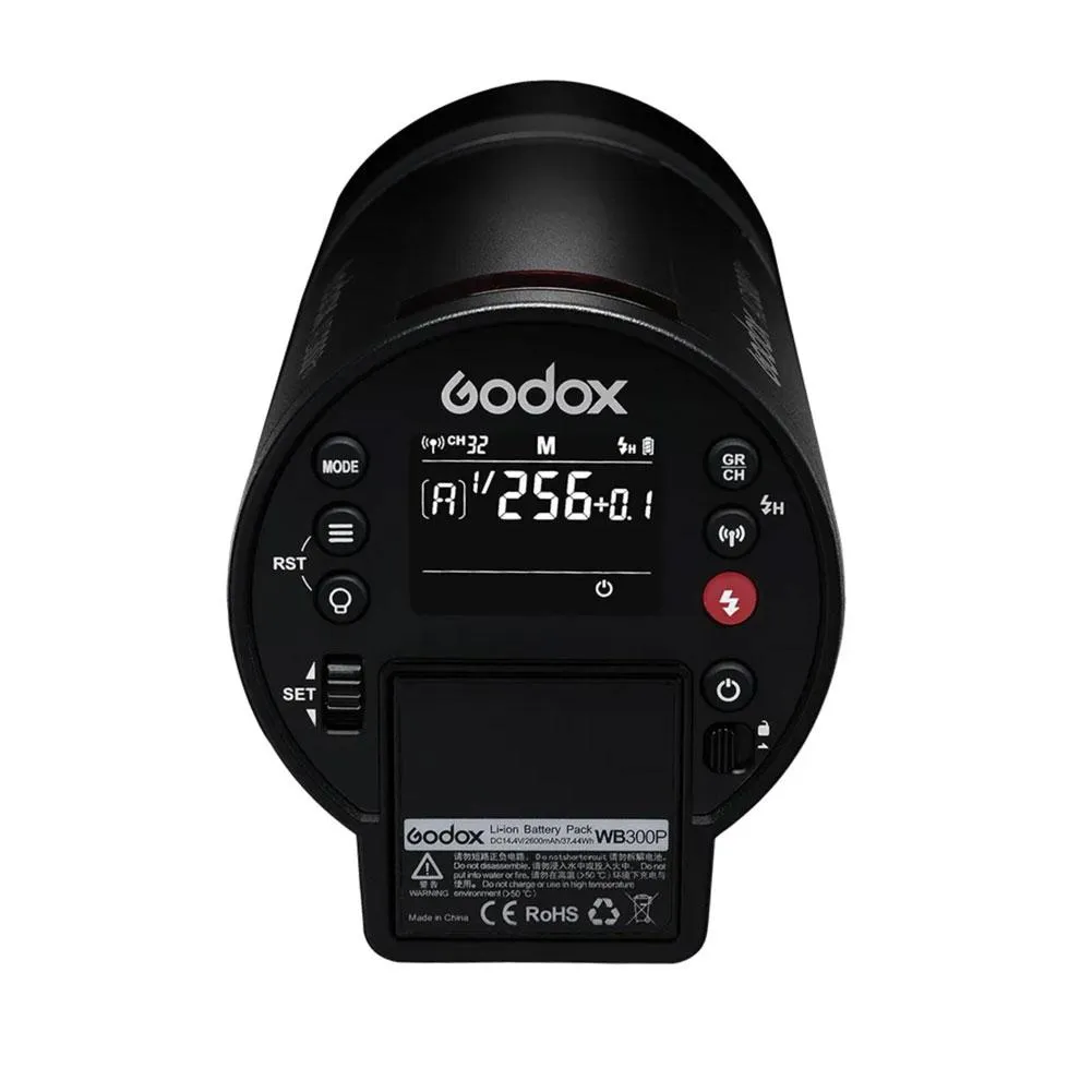 Godox Witstro AD300Pro 300W Wireless Portable Outdoor TTL Flash Strobe (DEMO STOCK)