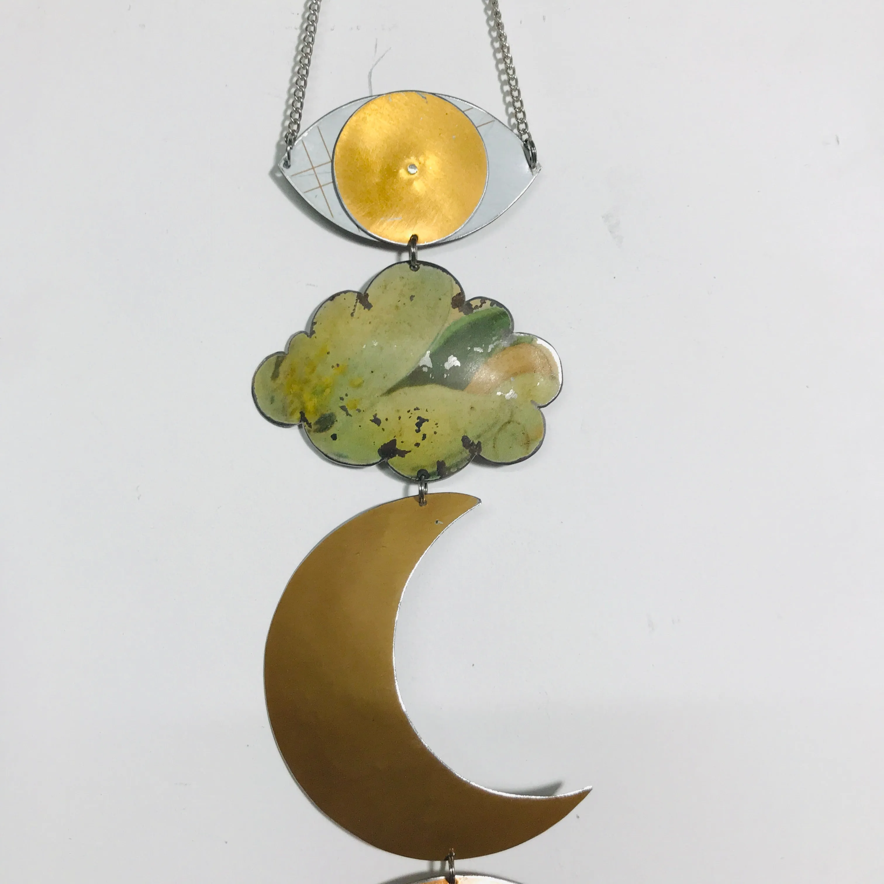 Golds & Copper Protective Talisman Wall Hanging