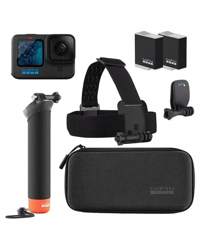 GoPro HERO11 Black   Accessories Bundle - Waterproof Action Camera with Accessories