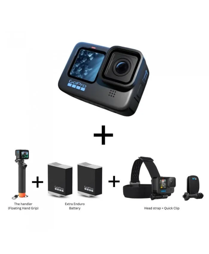 GoPro HERO11 Black   Accessories Bundle - Waterproof Action Camera with Accessories
