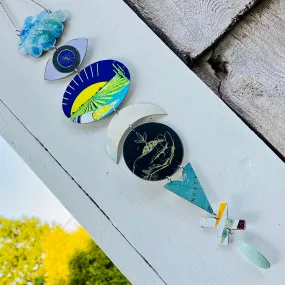 Grow Girl! Protective Eye Talisman Wall Hanging