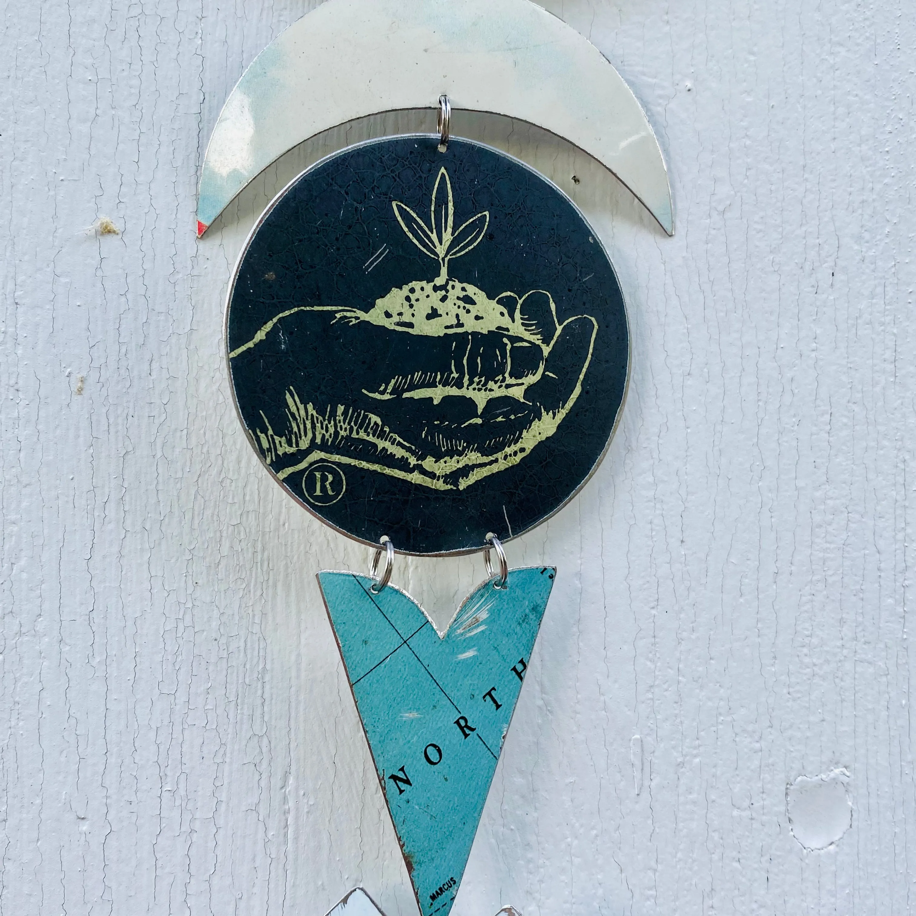 Grow Girl! Protective Eye Talisman Wall Hanging
