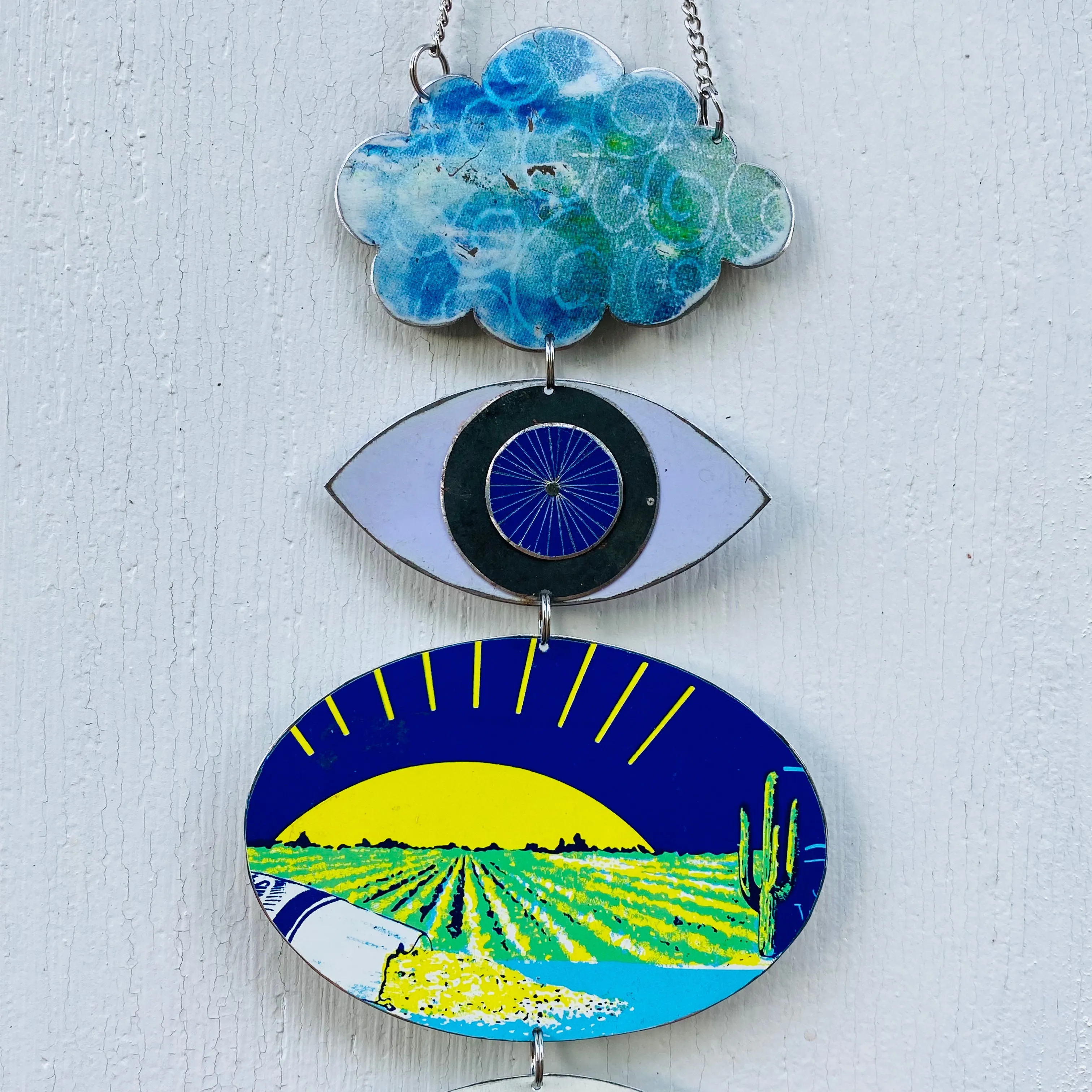 Grow Girl! Protective Eye Talisman Wall Hanging
