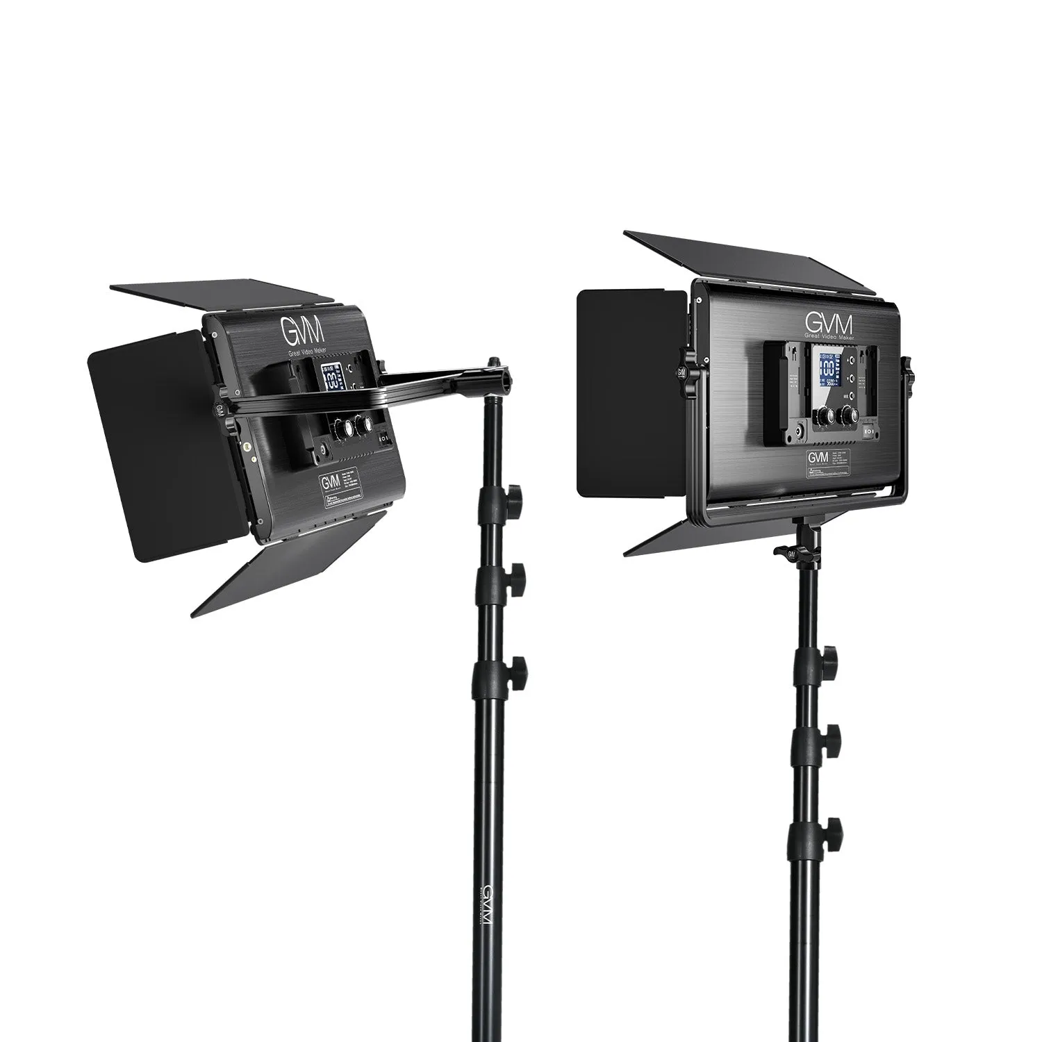 GVM-1500D 75W Powerful Bi-color and RGB Video Panel Light