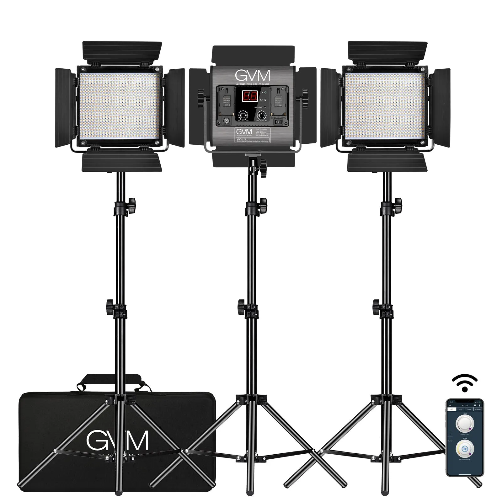 GVM-560AS 30W High Beam Bi-Color LED Video Soft Light