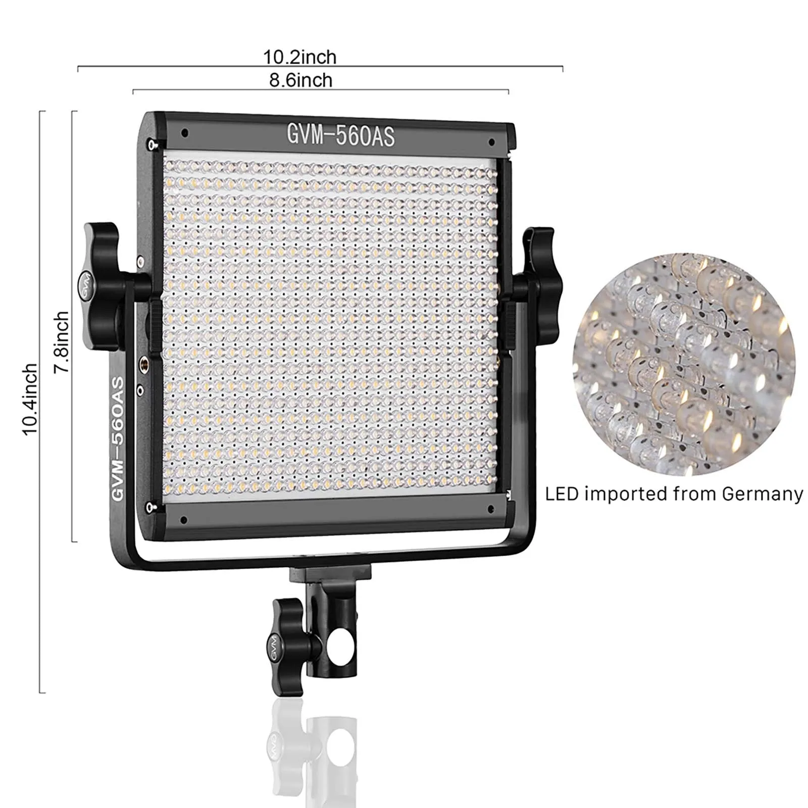 GVM-560AS 30W High Beam Bi-Color LED Video Soft Light