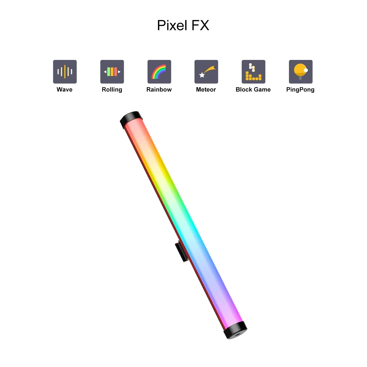 GVM BD25R/BD45R RGB & Bi-color Colorful Tube light