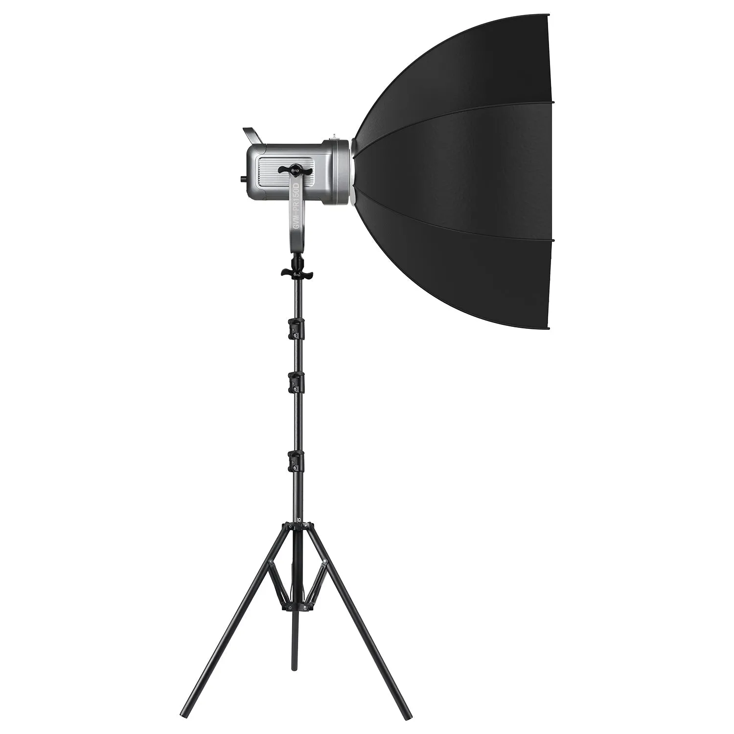 GVM PR150D 150W High Power LED Spotlight Bi-Color Studio Lighting Kit with Softbox