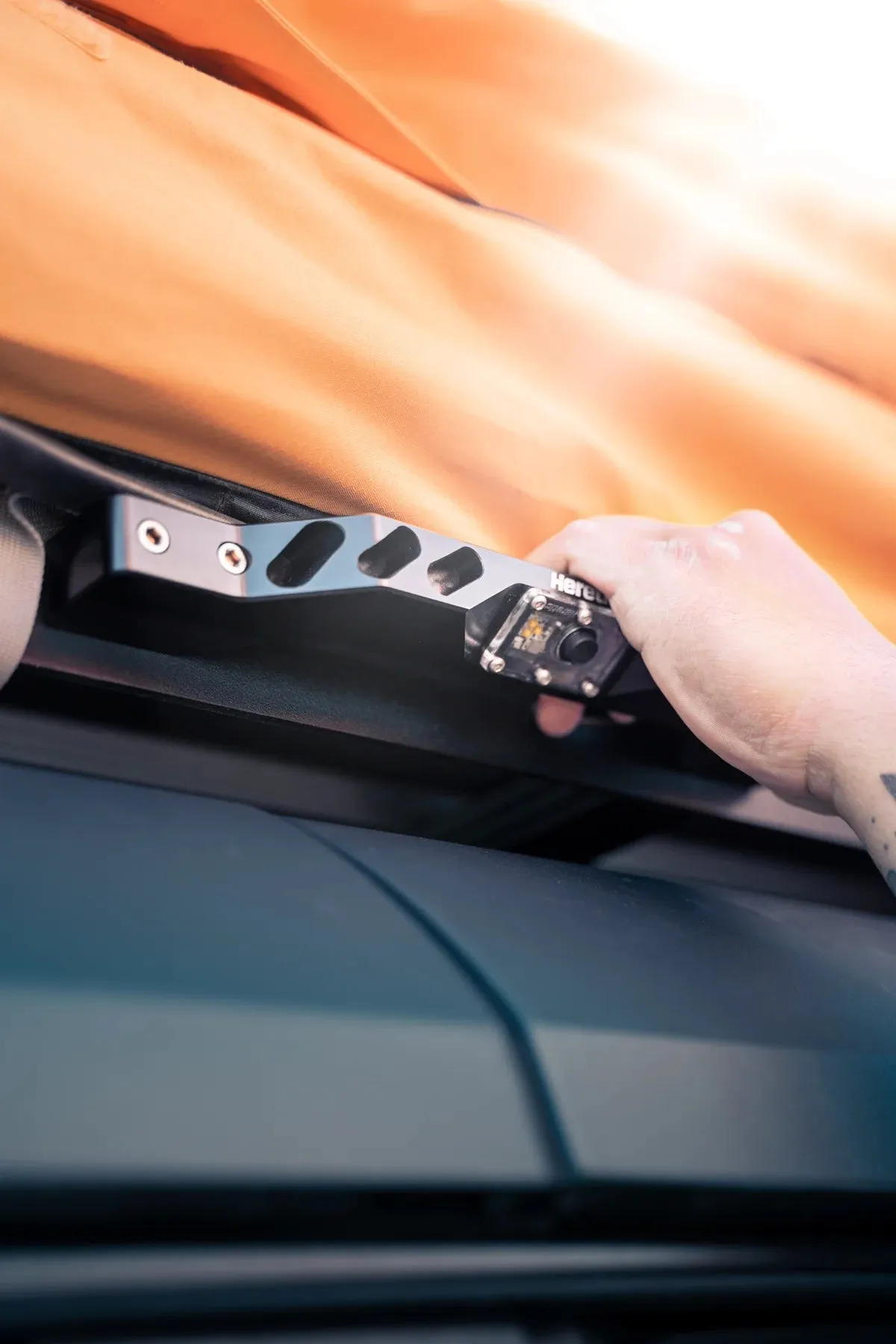 Heretic Studio Push-Button Roof Rack Handle Light (Pair)