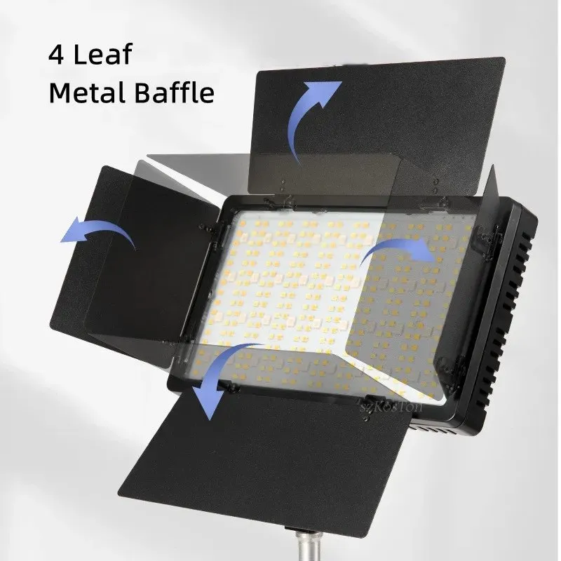 Hridz U800 LED Video Light Photo Studio Lamp AU Plug Photography Panel Lighting
