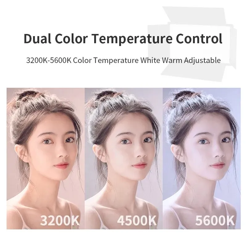 Hridz U800 LED Video Light Photo Studio Lamp AU Plug Photography Panel Lighting