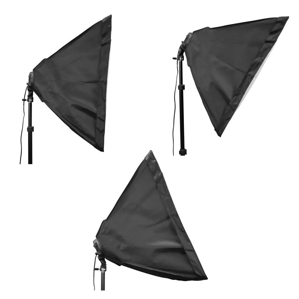 Hypop Rectangle Softbox Boom Arm Kit (Includes: Backdrop Stand & Paper Roll)