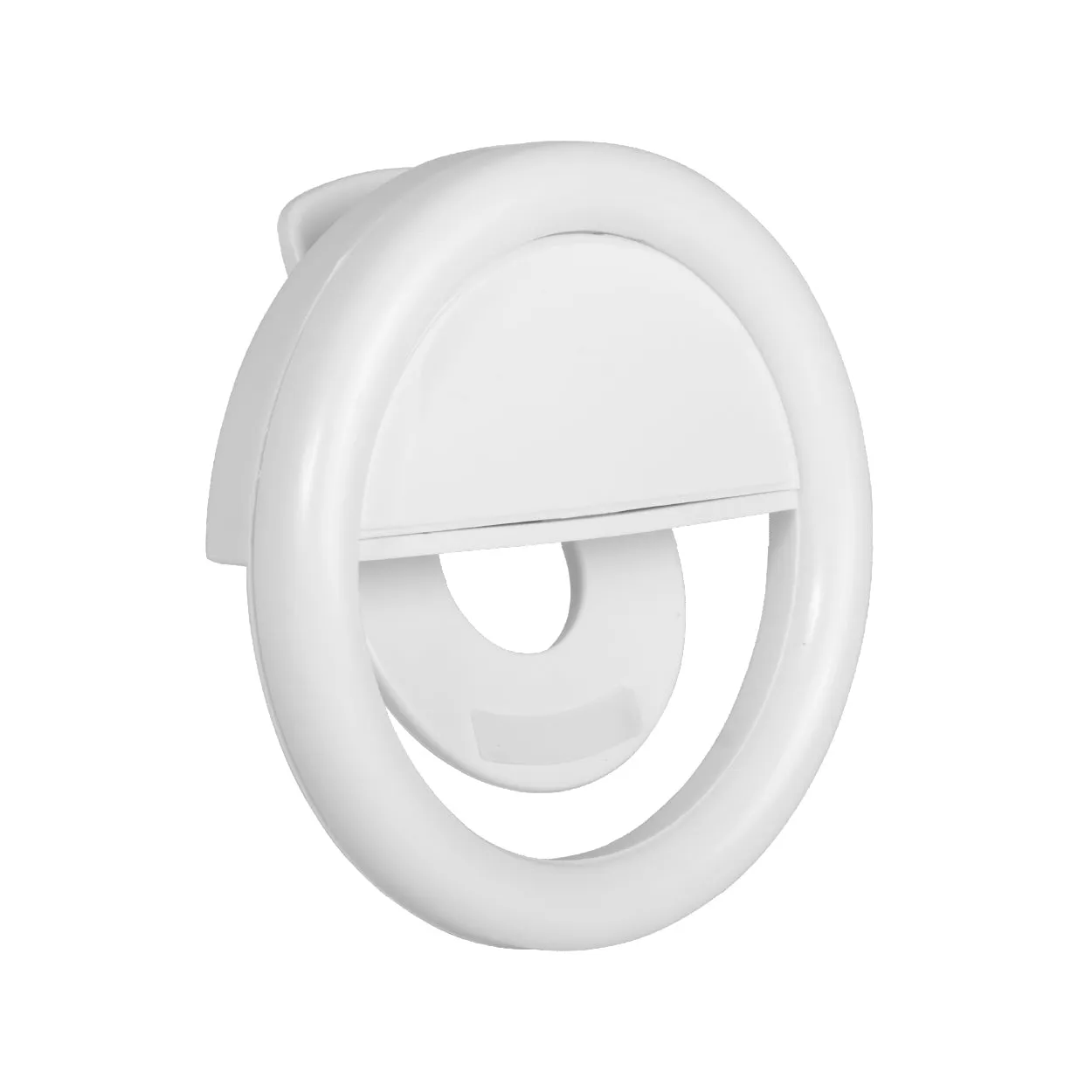 iHip Clip-on Selfie Ring Light Battery Operated with 18LED for Smart Phone Camera Round Shape