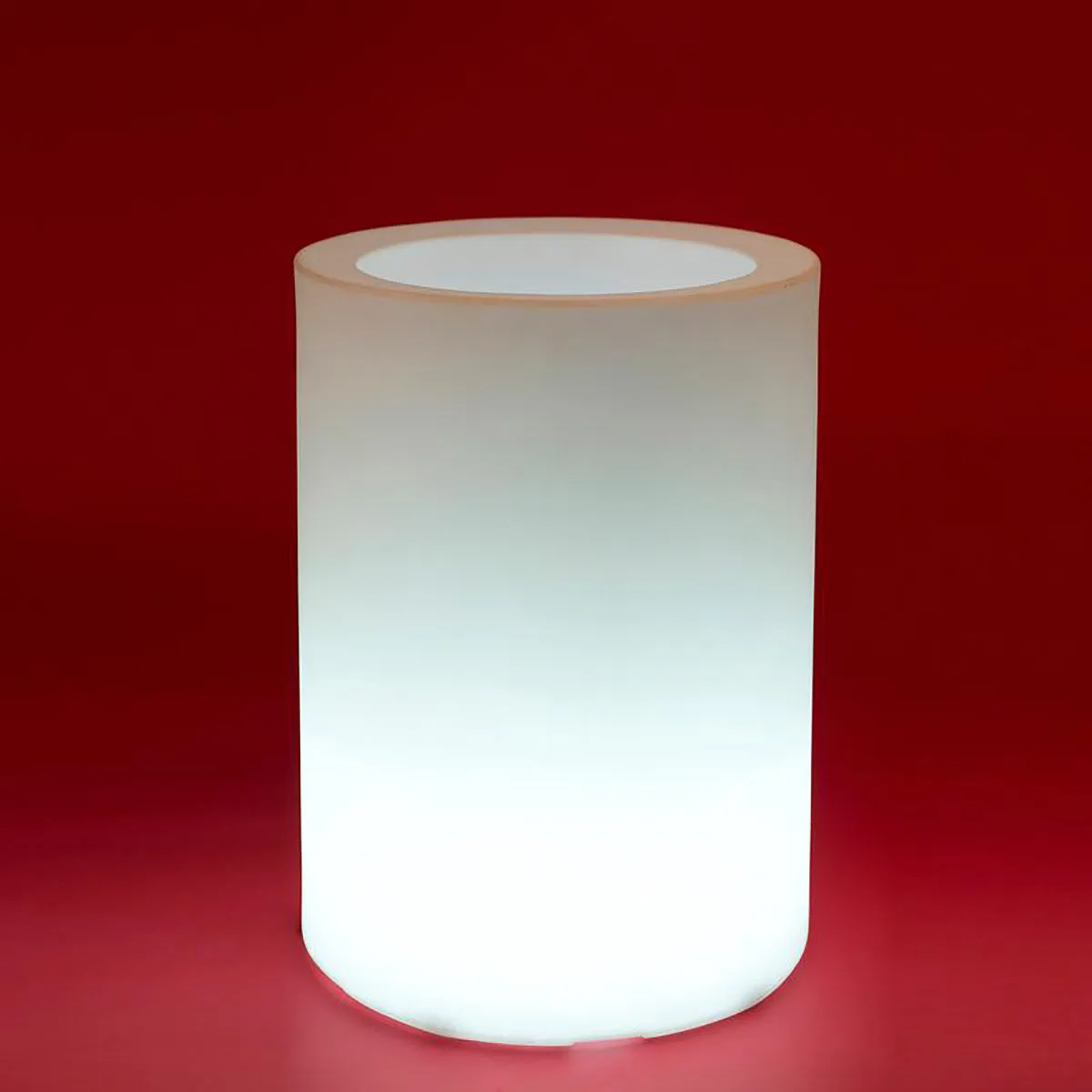 Illuminated Cylinder Planter