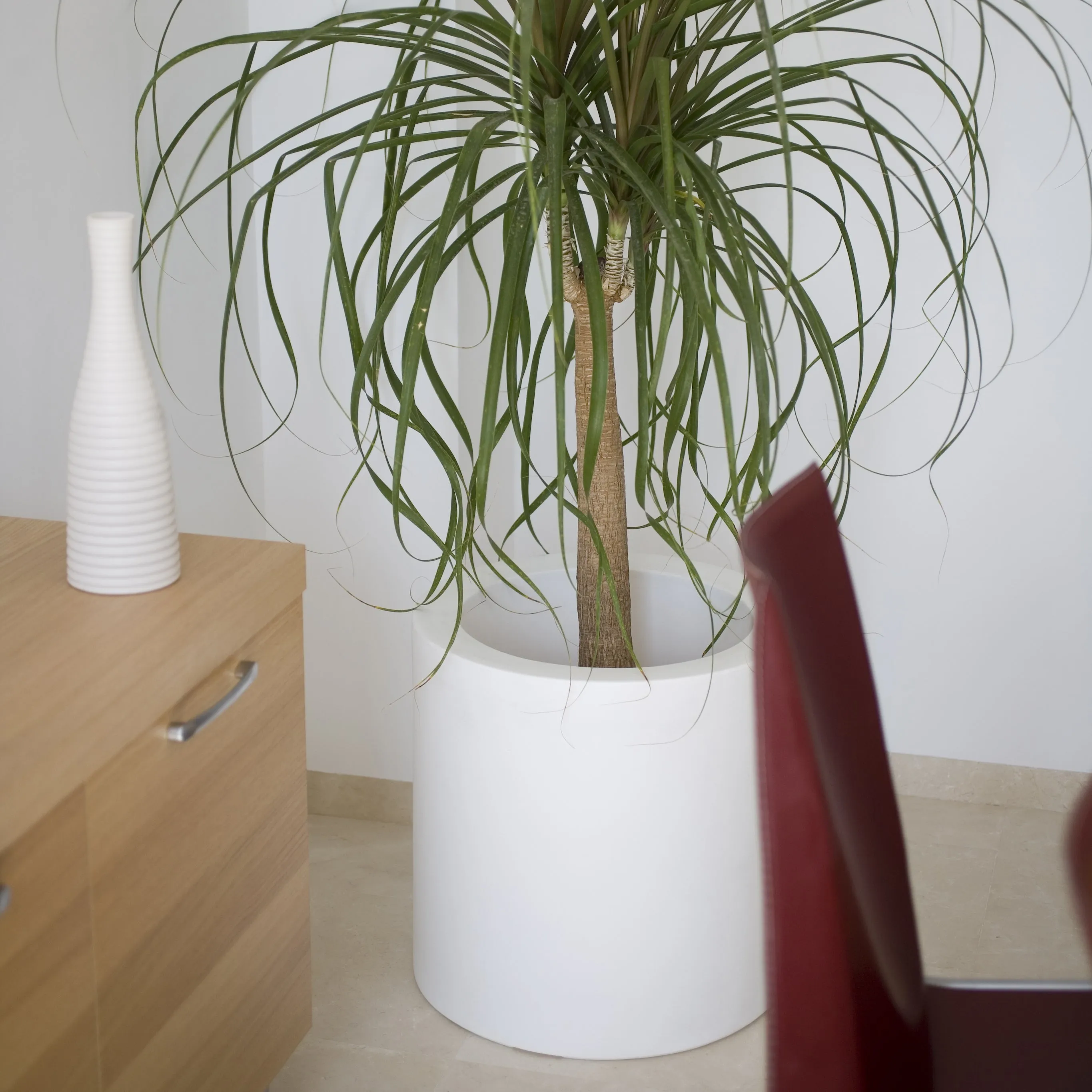 Illuminated Cylinder Planter
