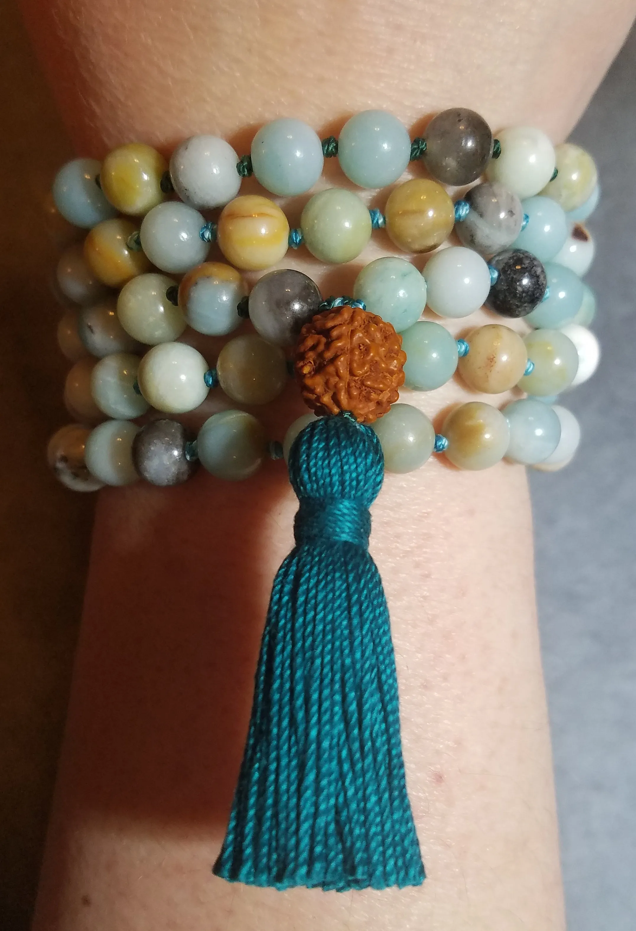 Inspiration Mala Kit - Amazonite