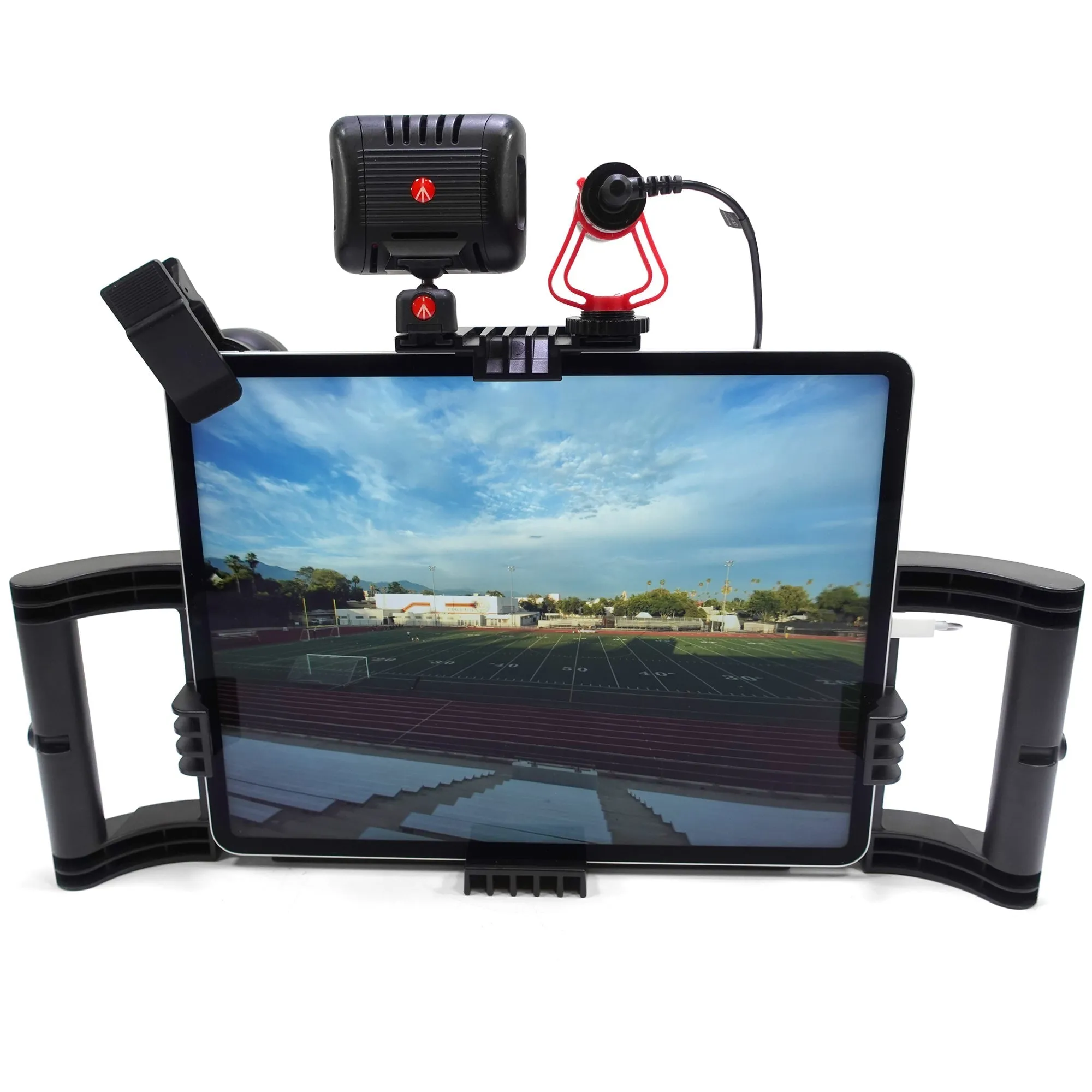 iOgrapher Multi Pro Case for iPad Pro 12.9, Pro 11, Air 4th and 5th Gen - 2X Telephoto Lens