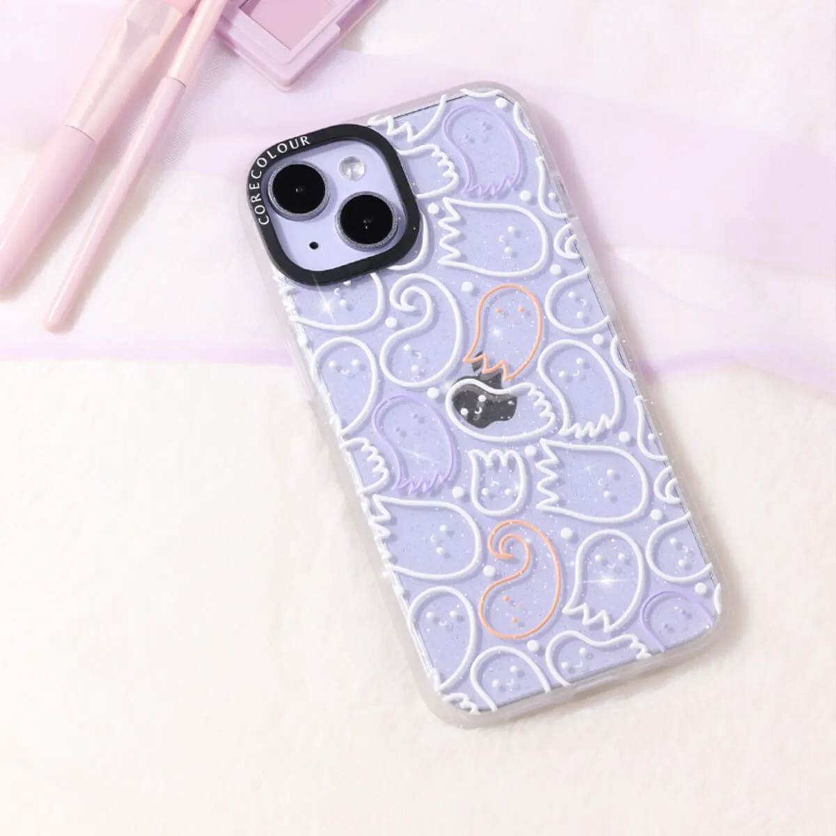 iPhone 12 Ghost Squad Glitter Phone Case Magsafe Compatible